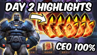 CEO CRYSTAL OPENING ALREADY  Free To Play 2023 Day 2 Highlights  Marvel Contest of Champions [upl. by Kwarteng]