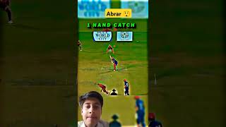 Abrar one hand catch 😧onehandcatch cricket shorts green [upl. by Rodolph929]