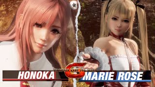 HONOKA vs MARIE ROSE  DEAD OR ALIVE 6 [upl. by Aiuqes]