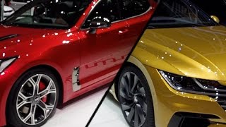 2017 Kia Stinger vs 2017 Volkswagen Arteon [upl. by Kathryne]