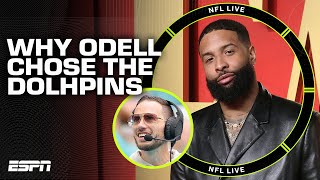 Odell Beckham Jr believes Mike McDaniel will get him the ball  Jeremy Fowler  NFL Live [upl. by Ranie]