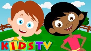 Head Shoulders Knees and Toes  Nursery Rhymes For Children  Kindergarten Video For Toddlers [upl. by Marduk923]