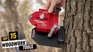 Top 15 Genius WOODWORKING Tools for Clever Woodworkers Amazon [upl. by Ecnatsnok]