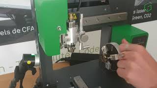 Gravotech M20 Ring Engraving with Gravostyle Software [upl. by Ivers]