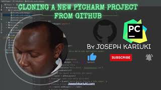 Create New PyCharm Project from GitHub [upl. by Sacken]