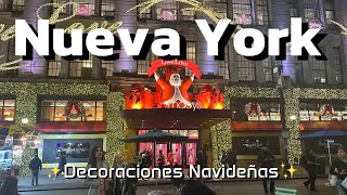 🔴 NYC Live Noche Lluviosa🌧️Decoraciones ✨Navideñas Árbol 🎄 Navideño Fox News 2024 [upl. by Reginauld]