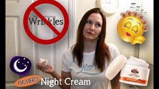 Palmers Night Cream Review  Does It Really Work [upl. by Therron179]