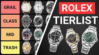 The ONLY Rolex tier list YOU NEED [upl. by Dickey279]