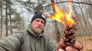 Survival Instructor Explains How to Start a Fire WITHOUT wood [upl. by Coyle]