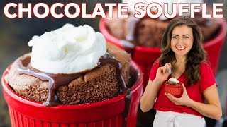 How to Make Chocolate Soufflé  EASY CHOCOLATE SOUFFLE [upl. by Geraud]