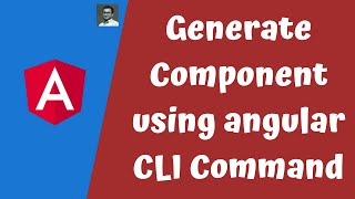 7 Creating New Component with the angular CLI Command Generate Component amp Nesting Components [upl. by Alleoj677]