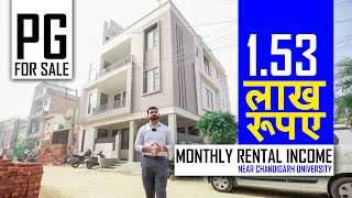 Best Investment  14 Bedroom Set PG  153 Lakh Rental Income  For Sale In Kharar Greater Mohali [upl. by Genia196]