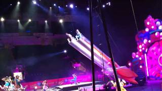 Zing Zang ZOOM Human Cannonball Ringling BrosBarnum and Bailey CircusBridgeport CT [upl. by Onailil655]