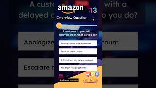 Amazon Interview Quiz  Ace Your Amazon NonTech Interview  Software Muchatlu [upl. by Eelyr615]