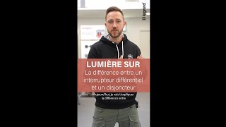 La différence entre un disjoncteur et un interrupteur différentiel par lélectricien Nicolas Paul [upl. by Sheya224]