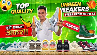 Mens Top🔝Quality Unseen Sneakers👟Price in Nepal 2024Leather BootsSports ShoesPrice Hunt 2024 [upl. by Ahsitak]