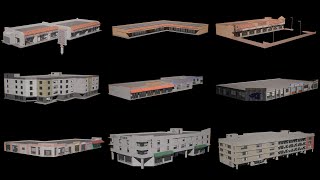 Buildings City Pack 1  Review  UE4  UE5 [upl. by Eraste]