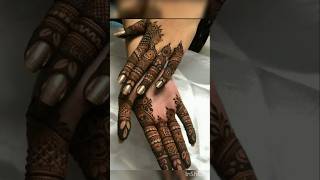 Finger mehandi design 2024❤🙈mehndi shortvideo song trending instagram simplemehndidesign [upl. by Christi]