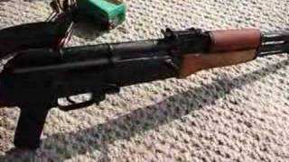 Shooting the AK47 [upl. by Wolcott]