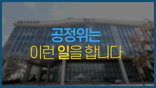 공정거래위원회가 하는 일 공정위는 이런 일을 합니다 [upl. by Honeyman645]