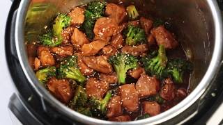 Easy Instant Pot Chinese Chicken and broccoli [upl. by Margery844]