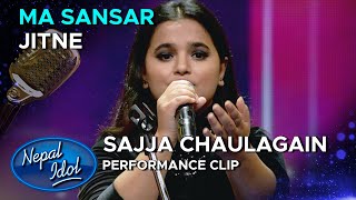 Ma Sansar Jitne  Sabin Rai  Sajja Chaulagain  Nepal Idol Season 3  AP1HD [upl. by Ahsiryt]