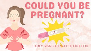 Pregnancy Alert Early Symptoms Revealed [upl. by Kostman]