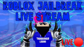 JAILBREAK GRINDING WITH VIEWERS Roblox Live Stream [upl. by Ynaitirb257]