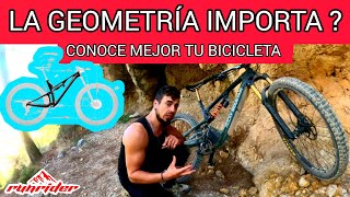 QUE ES LA GEOMETRÍA Y PARA QUE ENDURO MTB [upl. by Annay]