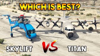 GTA 5 ONLINE  TITAN VS SKYLIFT WHICH IS BEST [upl. by Lynda]