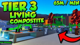 Factory Simulator  The BEST T3 Base Layout 65m  Minute  Roblox [upl. by Astrix]