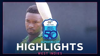 Athanaze Stars  Combined Campuses amp Colleges v Windward Islands Volcanoes  CG United Super50 2024 [upl. by Camm]