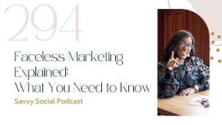 Faceless Marketing Explained What You Need to Know [upl. by Kerri220]