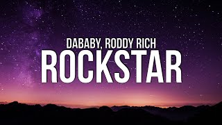 DaBaby  ROCKSTAR Lyrics ft Roddy Ricch [upl. by Abehsat]