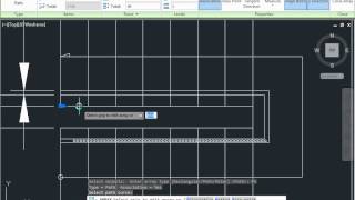 AutoCAD Array using Path method Tutorial [upl. by Devonna78]