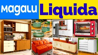 Achei no MAGAZINE LUIZA as OFERTAS e PROMOÇÃO de GuardaRoupa Lavadora Fogão Cozinha Cama Mesa TV [upl. by Ecnarwal587]