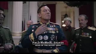 Field Marshal Zhukov entrance at The Death of Stalin [upl. by Peggy]