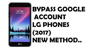 Bypass FRP Google Account on LG Phones 2017 [upl. by Ainod271]