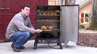 Sportsman Elite 40quot Vertical Gas Smoker Features and Benefits [upl. by Esma513]