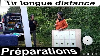 Préparation pour le tir longue distance long range carabine pcp bricolage cibles precision [upl. by Ybor317]