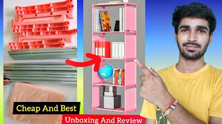 Best Bookshelf unboxing and review  Cheap amp Best  bookshelf review  bookshelf online [upl. by Skinner]