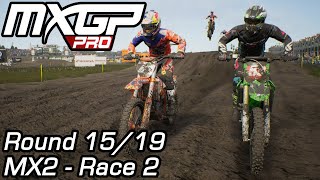 2017 MXGP of Switzerland Presented By IXS Race 2  MX2 Round 1519  MXGP Pro PC [upl. by Crooks]