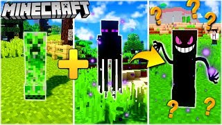 CREEPER  ENDERMAN    ŻYCIE MUTANTA MOBÓW W MINECRAFT  SZENDI [upl. by Ettessil]