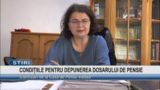 CONDITIILE PENTRU DEPUNEREA DOSARULUI DE PENSIE [upl. by Langham]