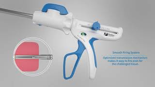 Panther Endo Stapler CEAC with NonStop Articulation system and grasping mode 3D video [upl. by Ainevul121]