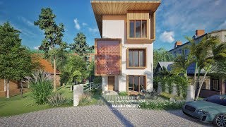 Adams Paradise  A contemporary designer villa at Kochi Kerala by MAAD Concepts Architects [upl. by Nylarahs]