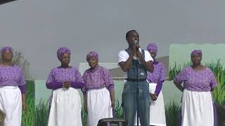 Gullah Geechee Ring Shout Folk Arts cultural Specialist Griffin Lotson master practitioner [upl. by Yttisahc875]