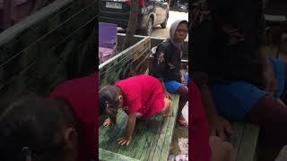 KJB banjir funny karangjahe cutebaby alwa lucu baby [upl. by Gibbeon]