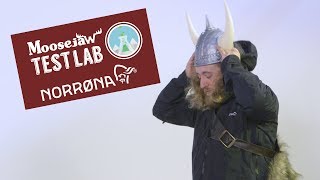 Moosejaw Test Lab Norrona Trollveggen GTX Pro Jacket  Helmet Test [upl. by Flori]