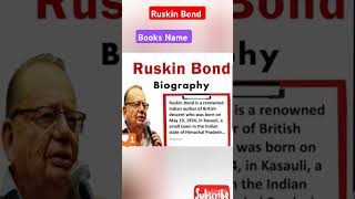 Ruskin bond books nameruskinbondbookbooksnameenglishshortstrending viralshortindianauthors [upl. by Dalpe]